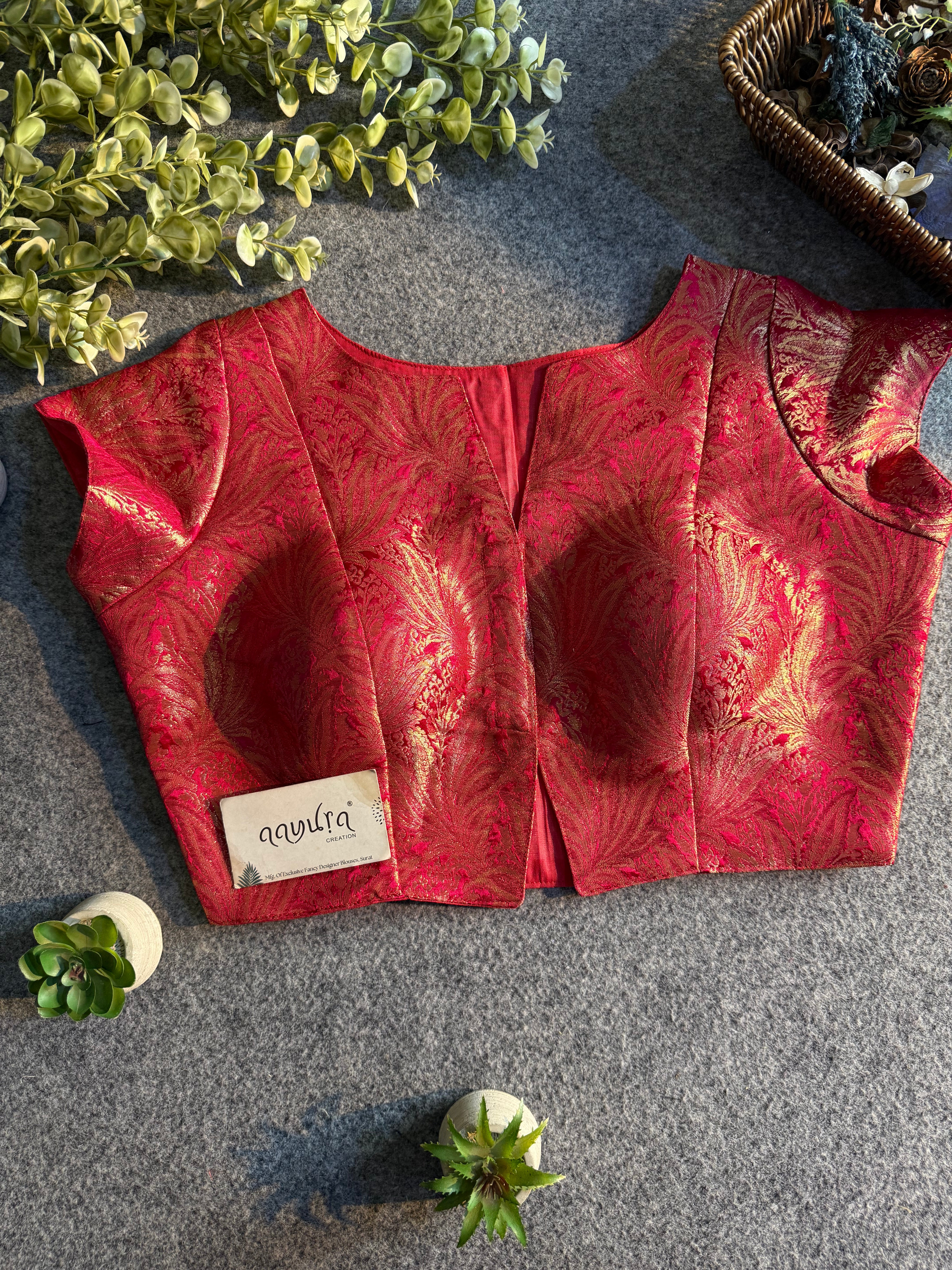 VANSHIKA FRONT OPEN BLOUSE