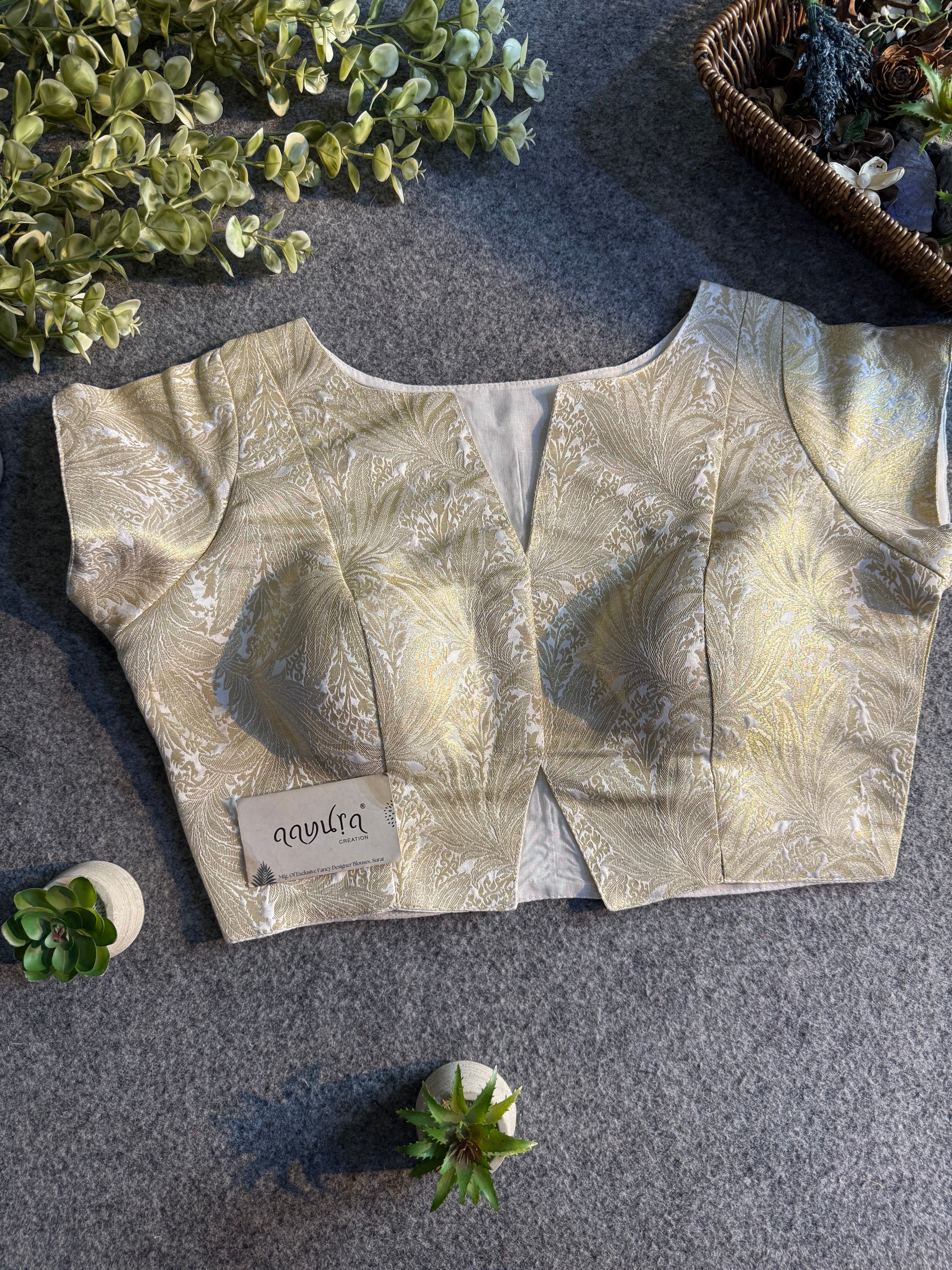 VANSHIKA FRONT OPEN BLOUSE