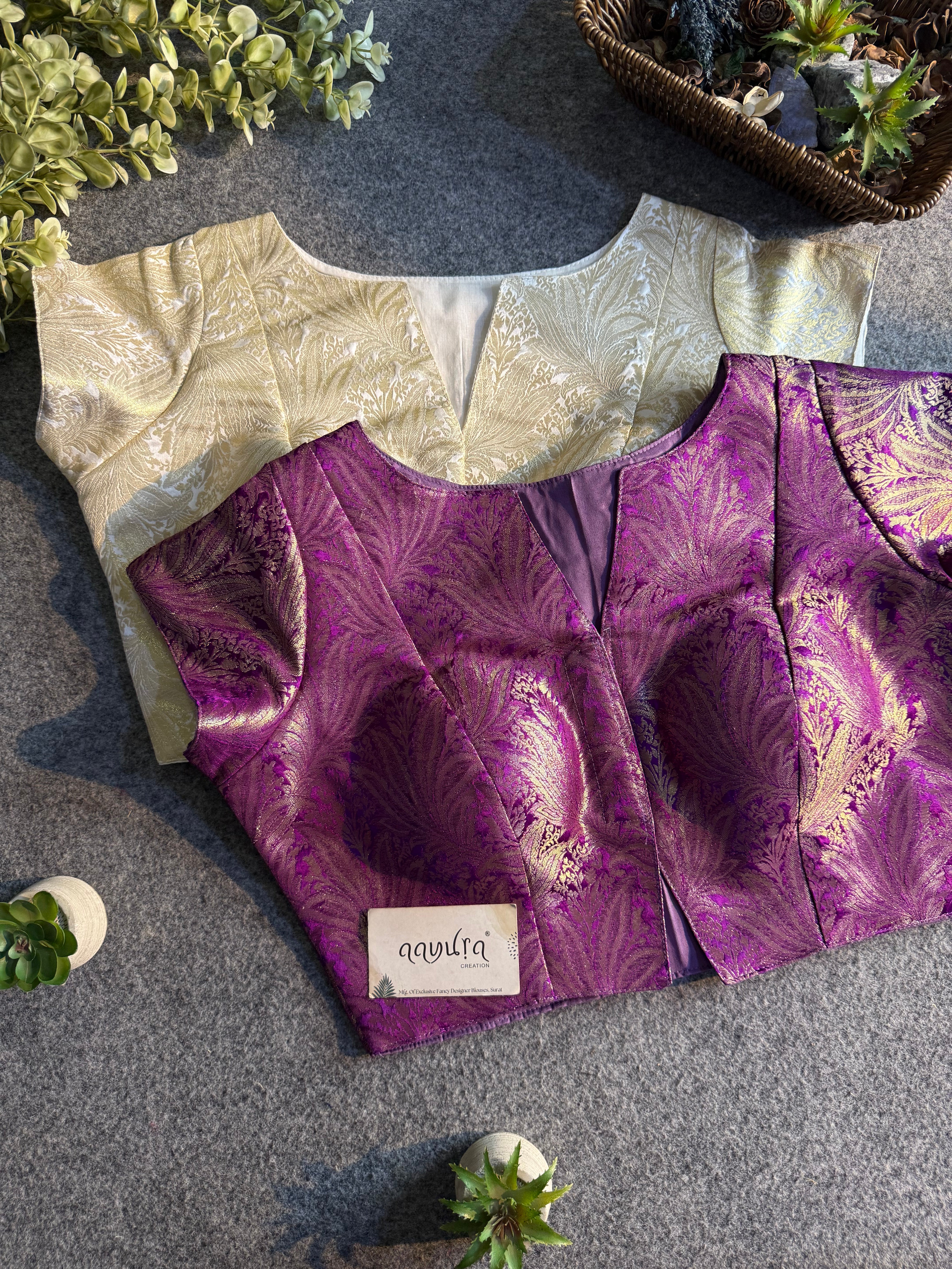 VANSHIKA FRONT OPEN BLOUSE