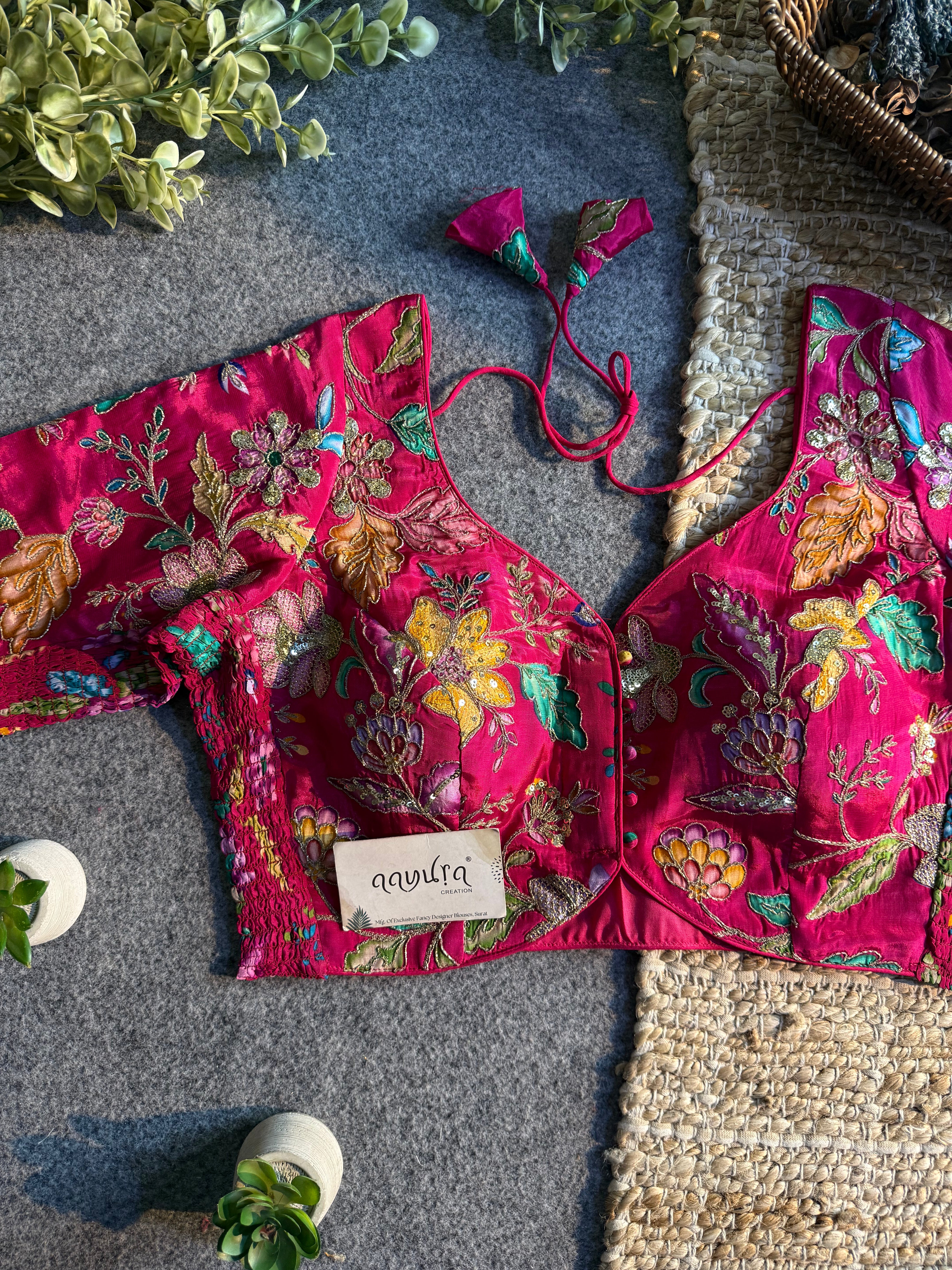 Priyanka Crepe Stretchable Blouse