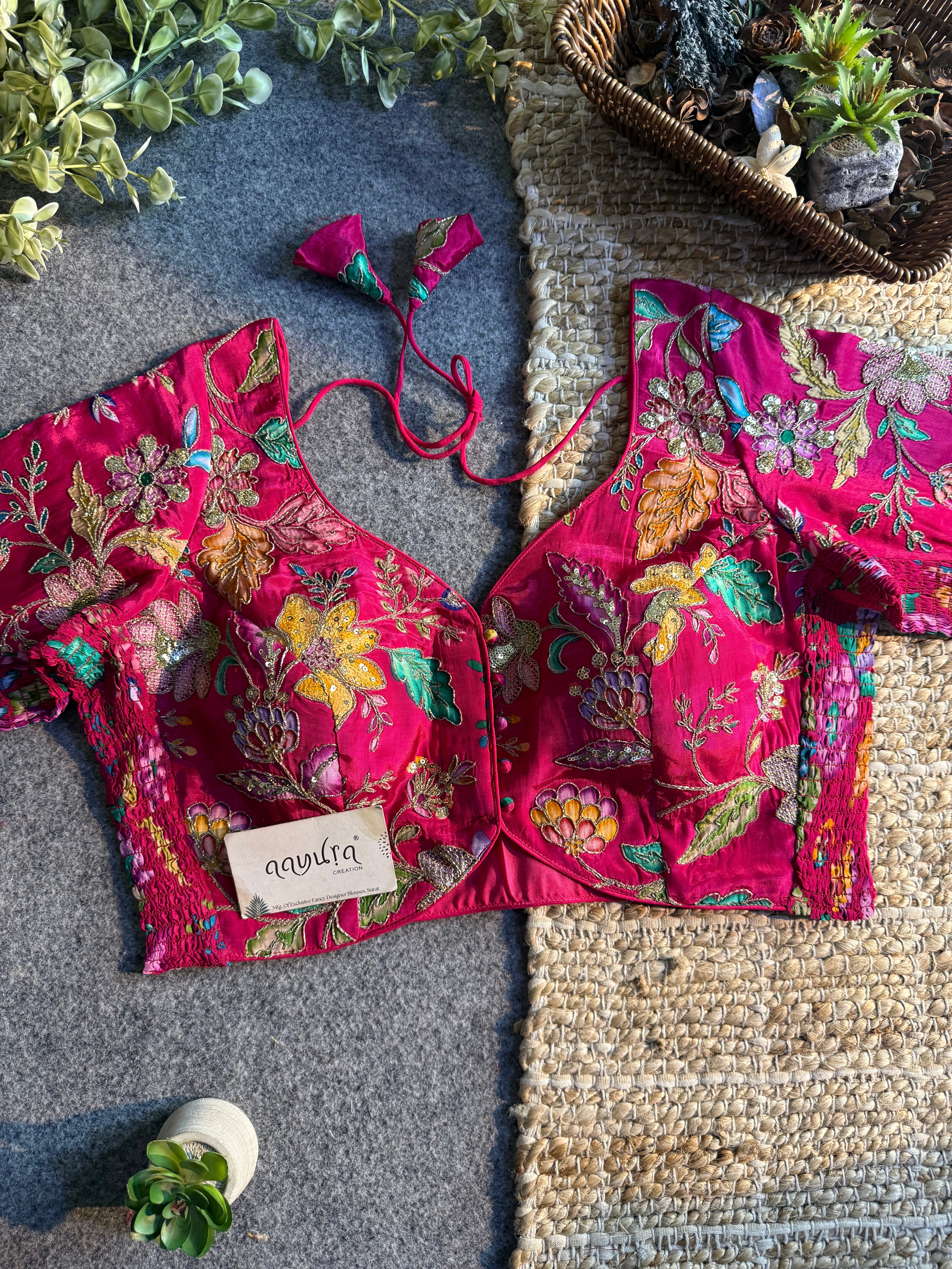 Priyanka Crepe Stretchable Blouse