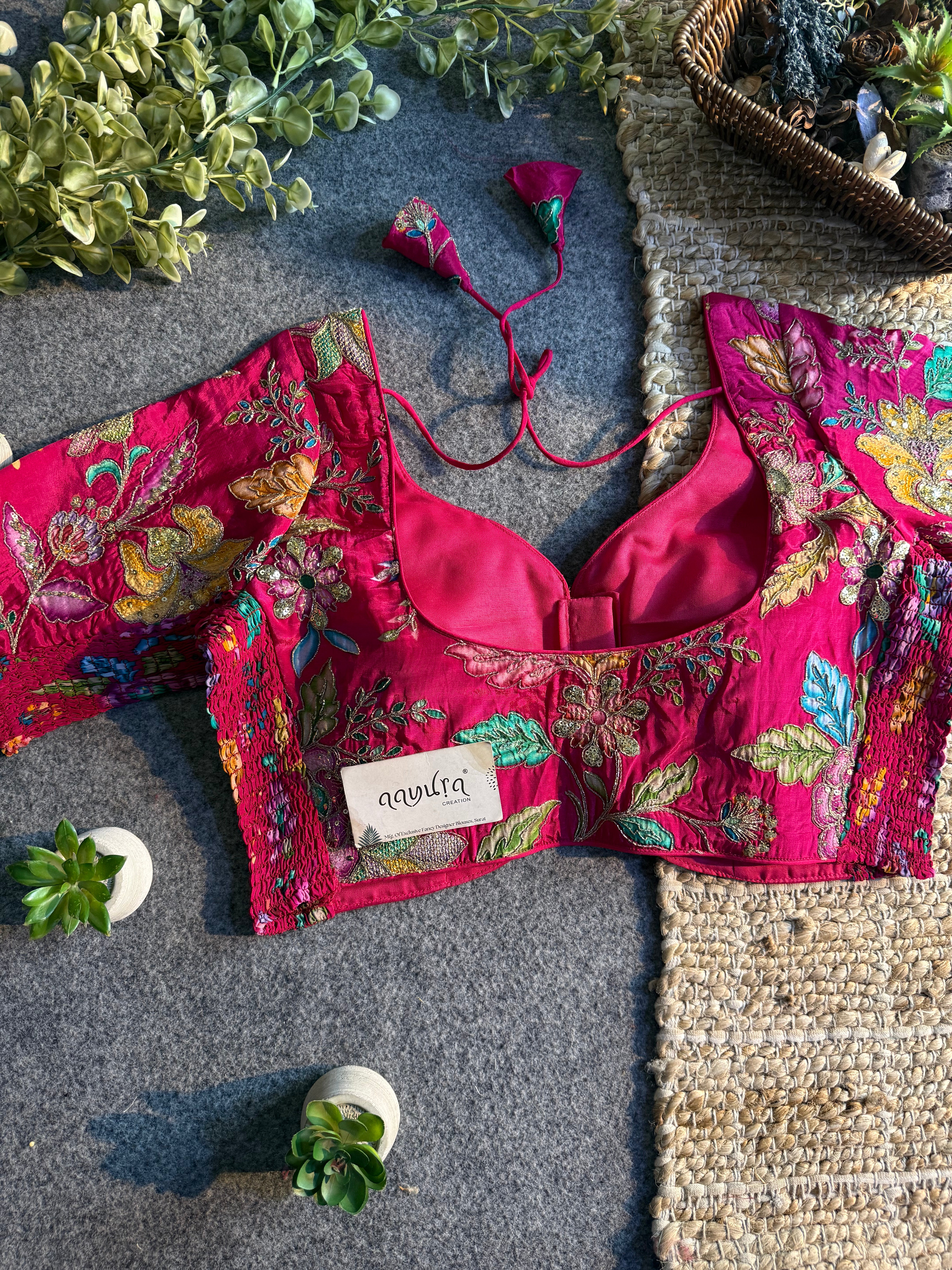 Priyanka Crepe Stretchable Blouse