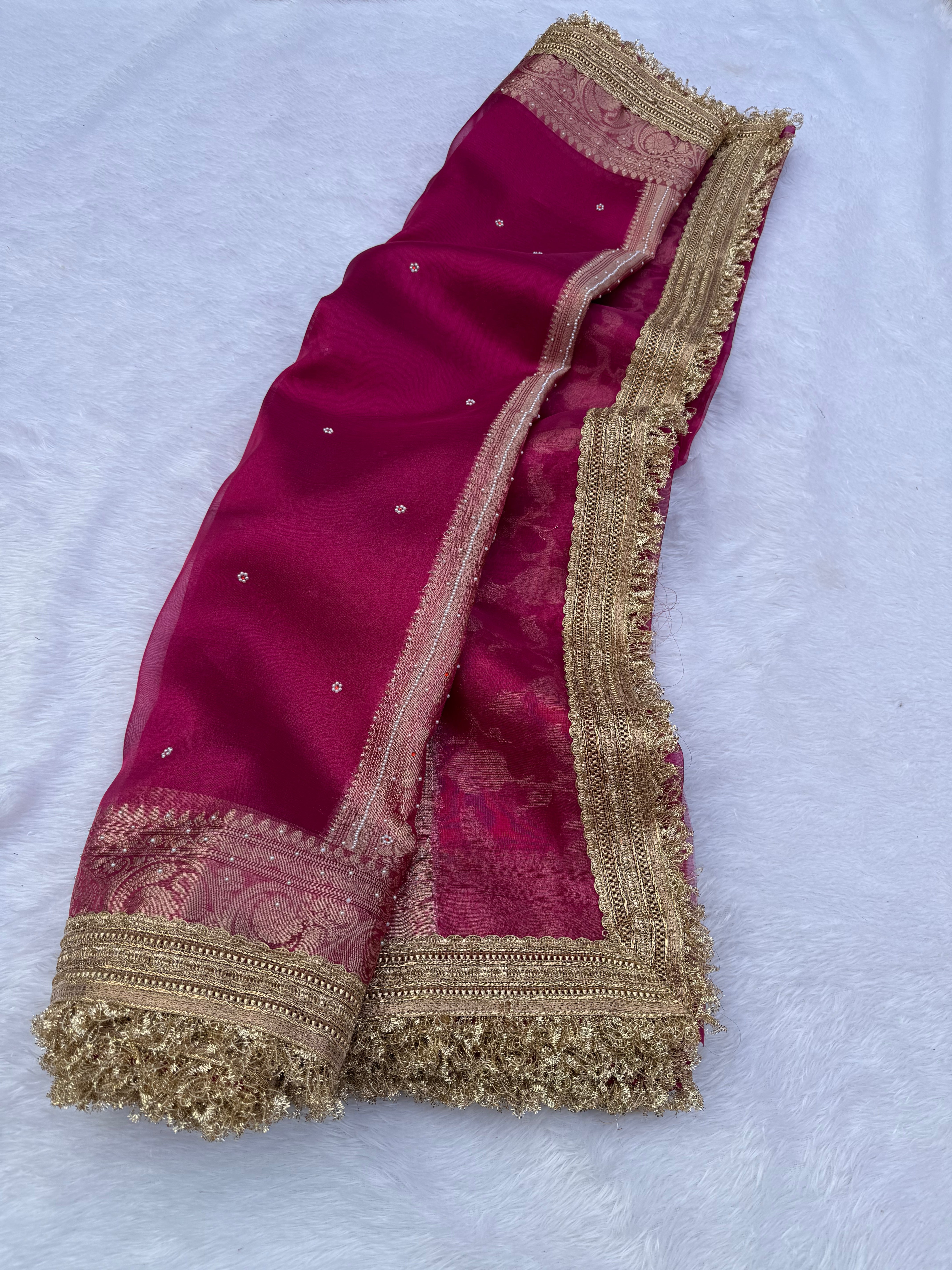 Maharani Tissue Saree