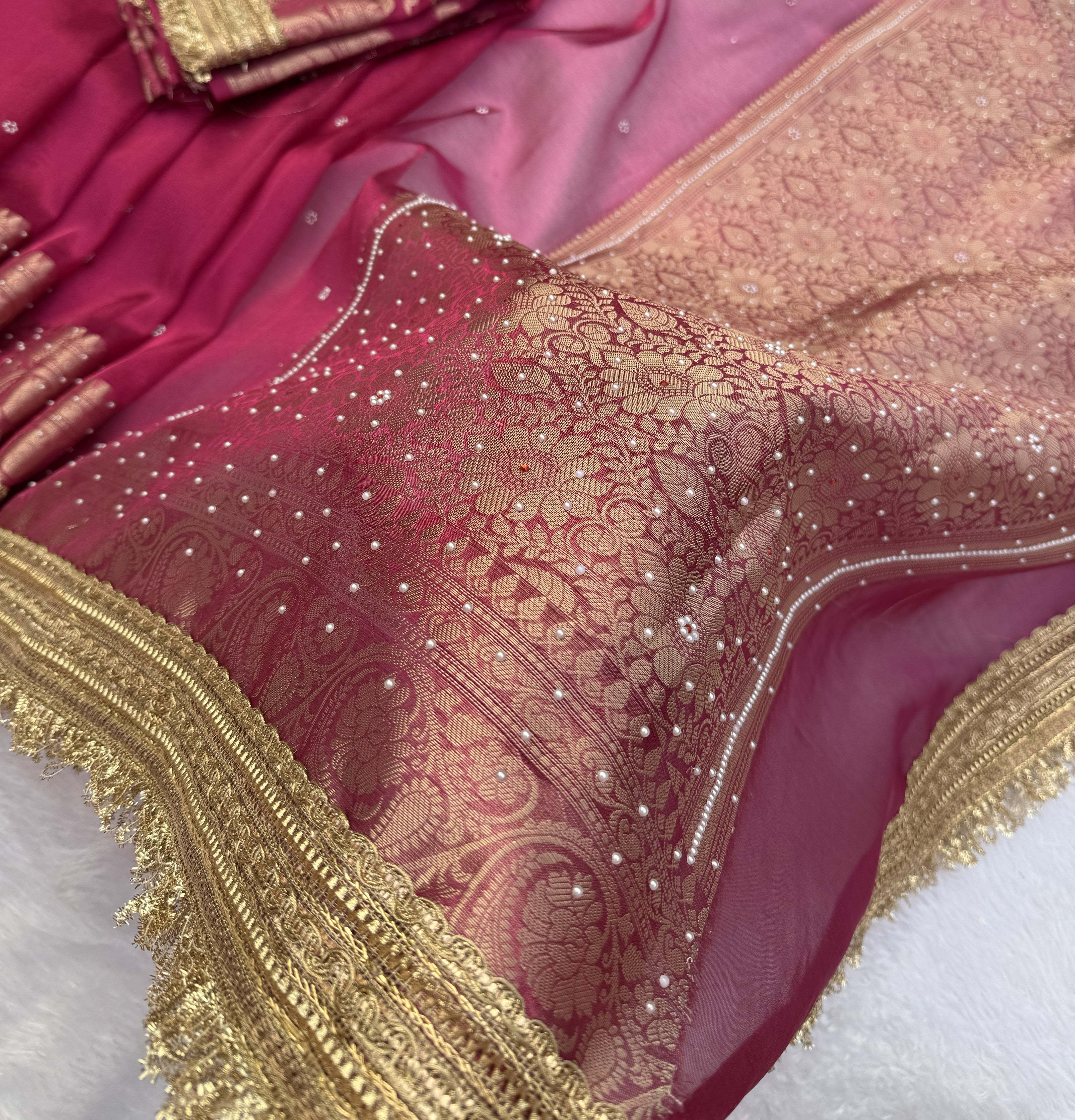 Maharani Tissue Saree