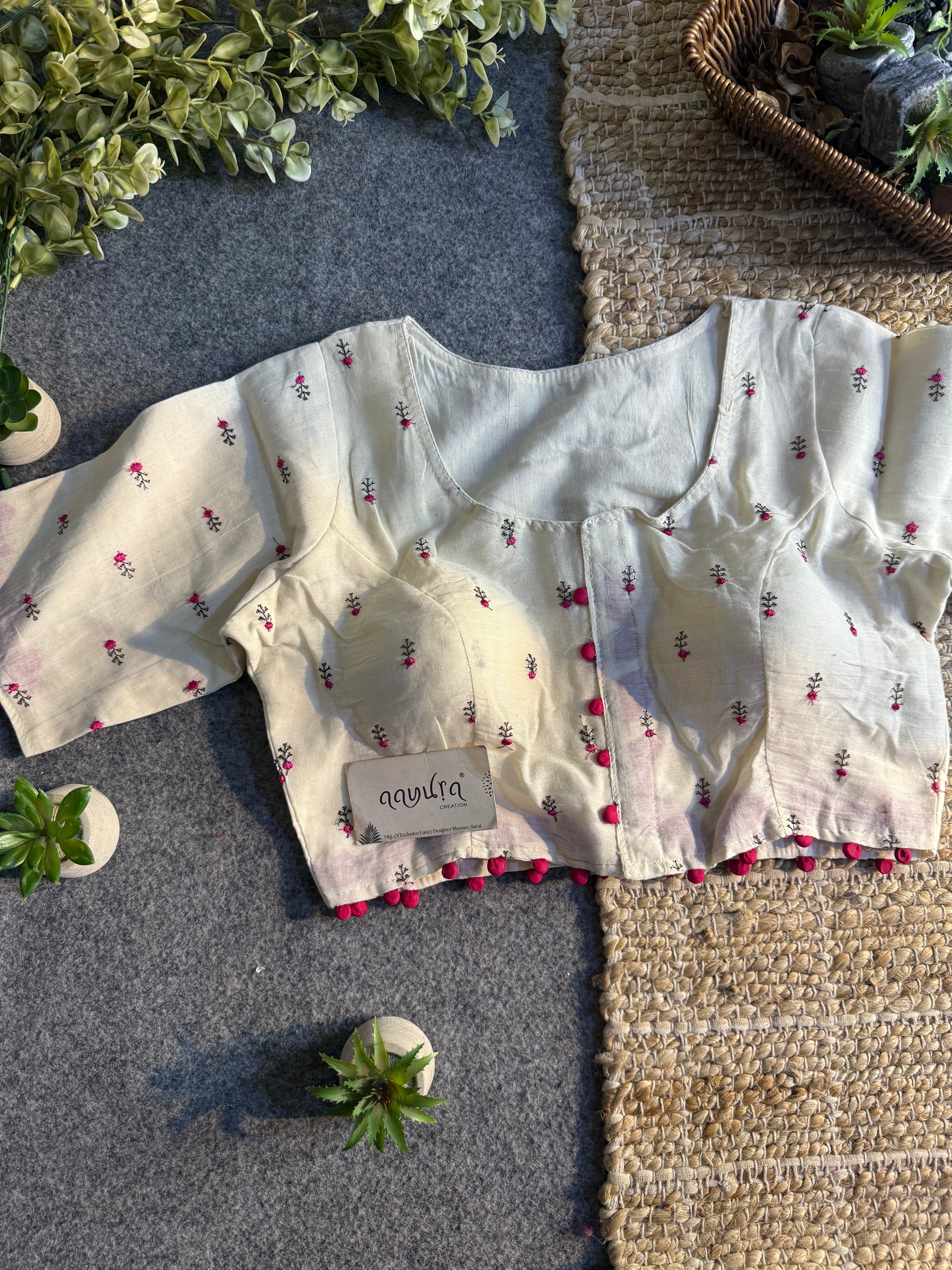 Royale Krishna Patchwork Blouse