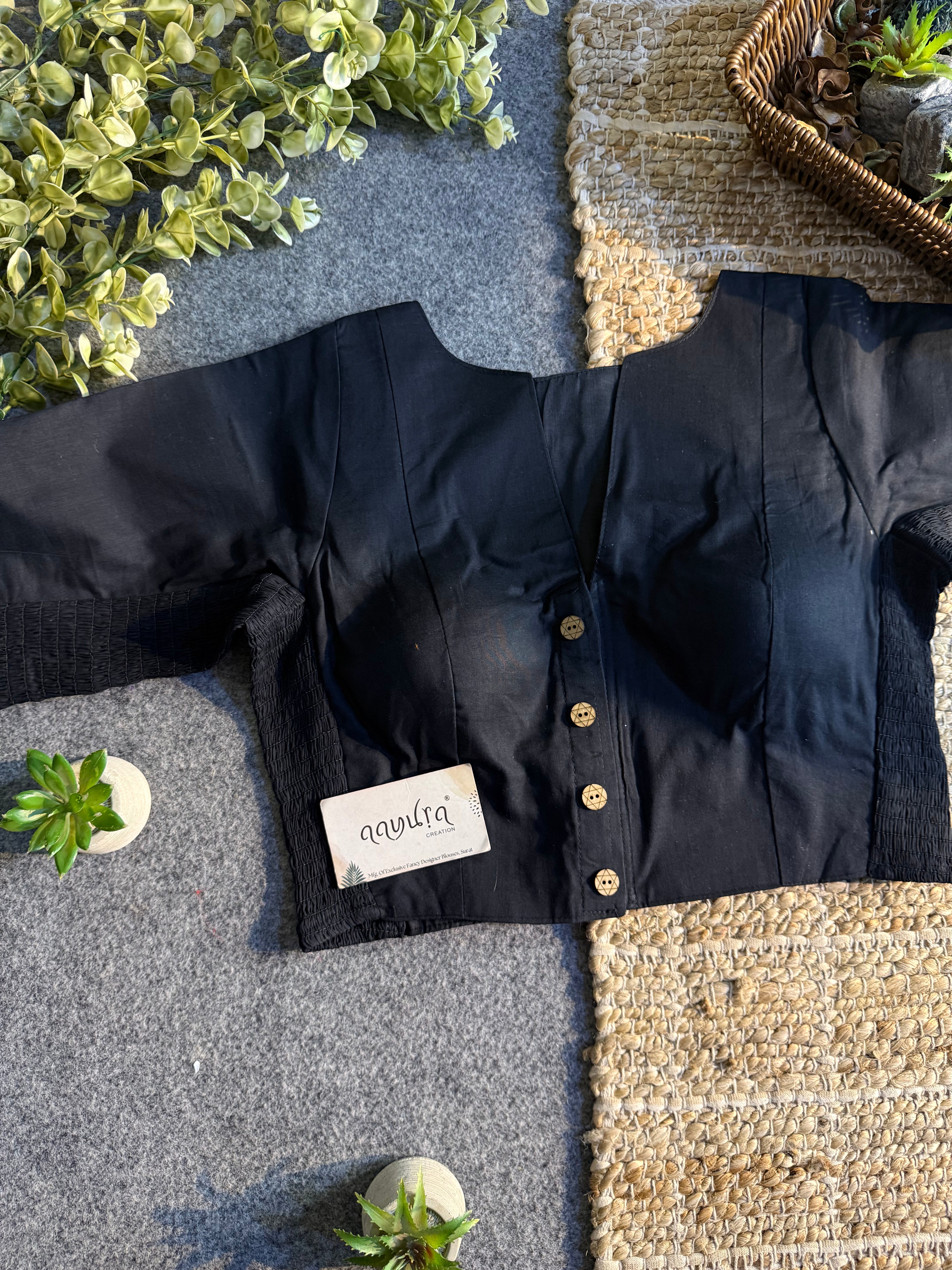Comfort Fit Cotton Blouse 2