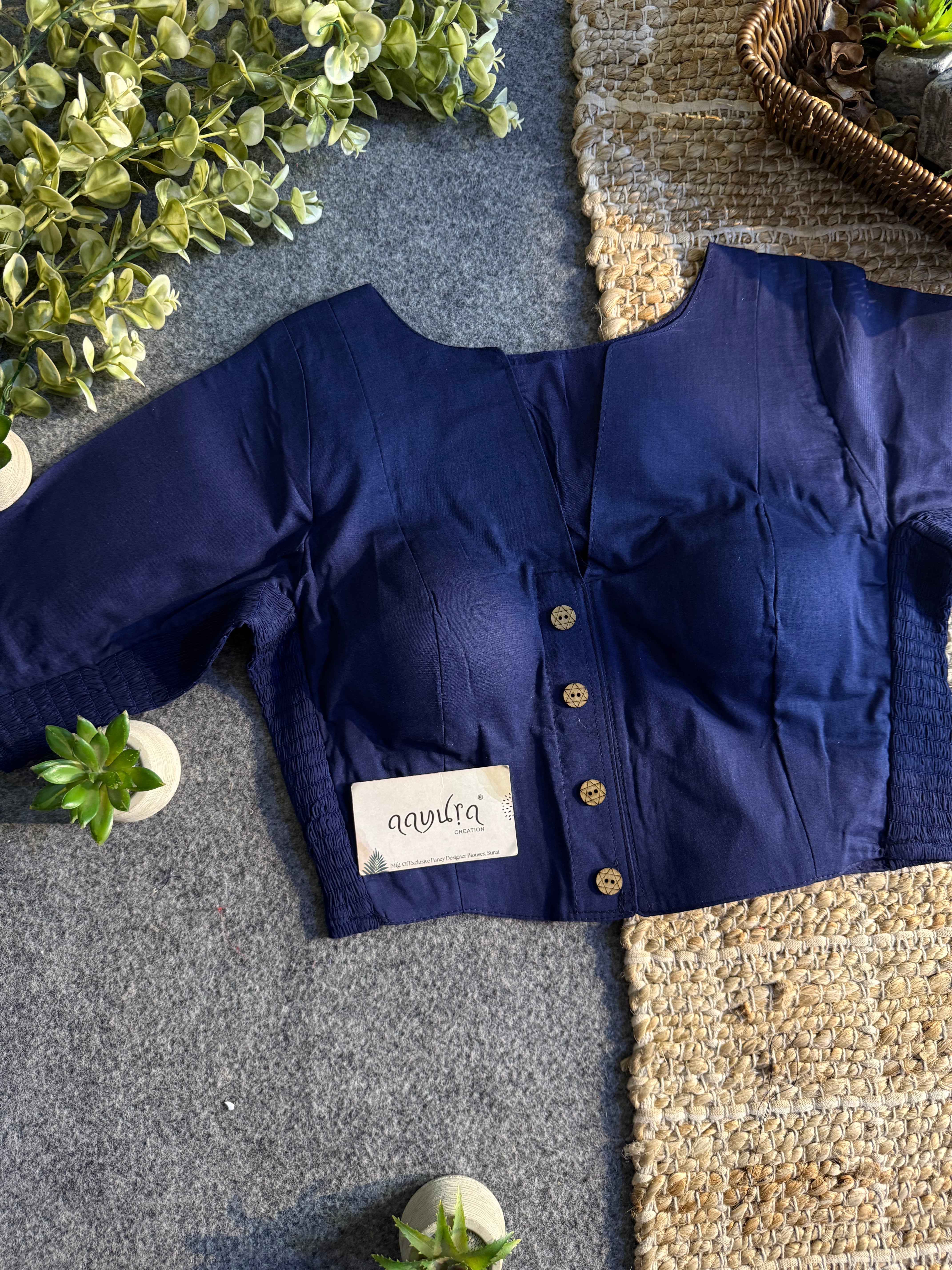 Comfort Fit Cotton Blouse 2