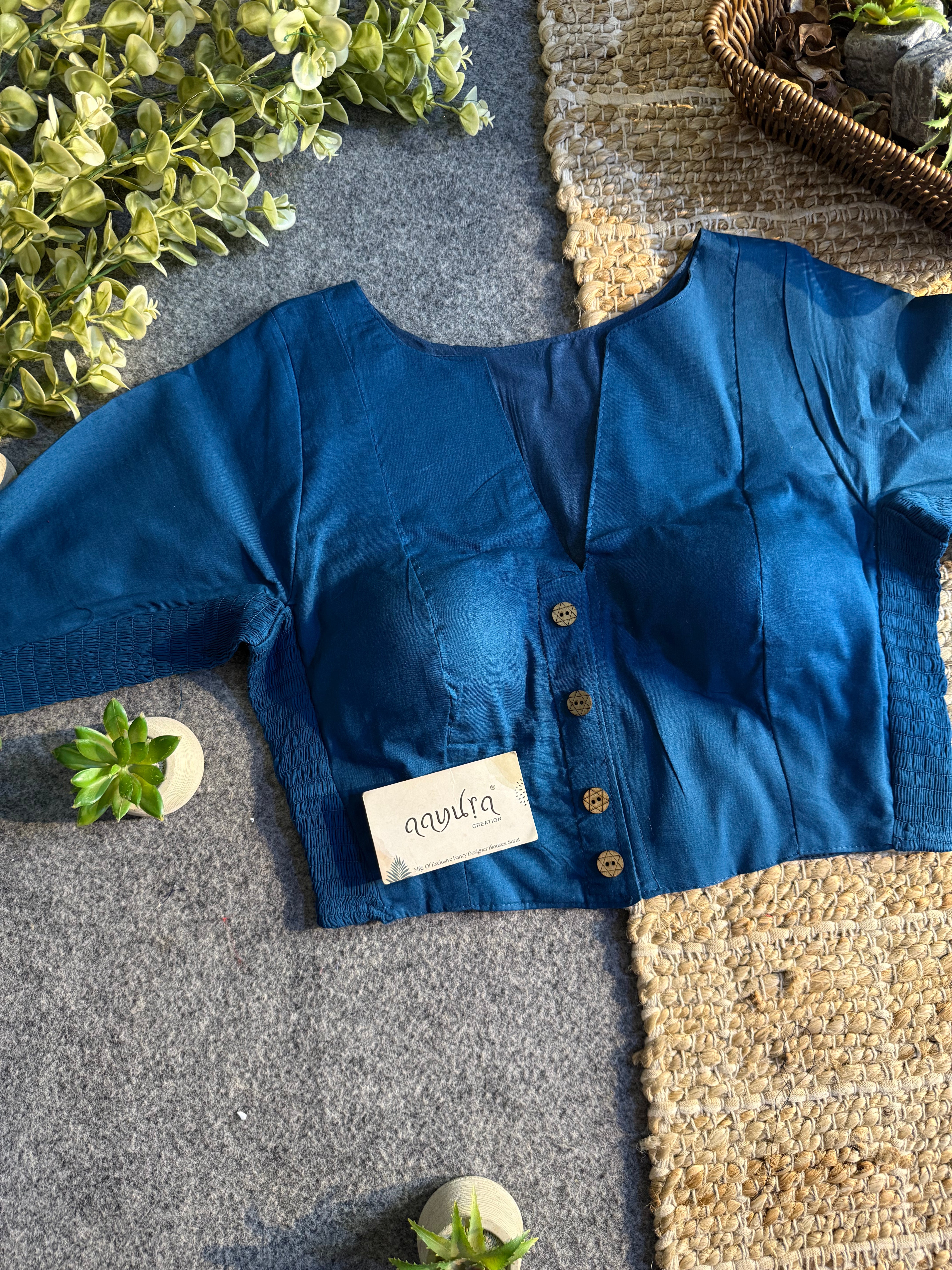 Comfort Fit Cotton Blouse 2