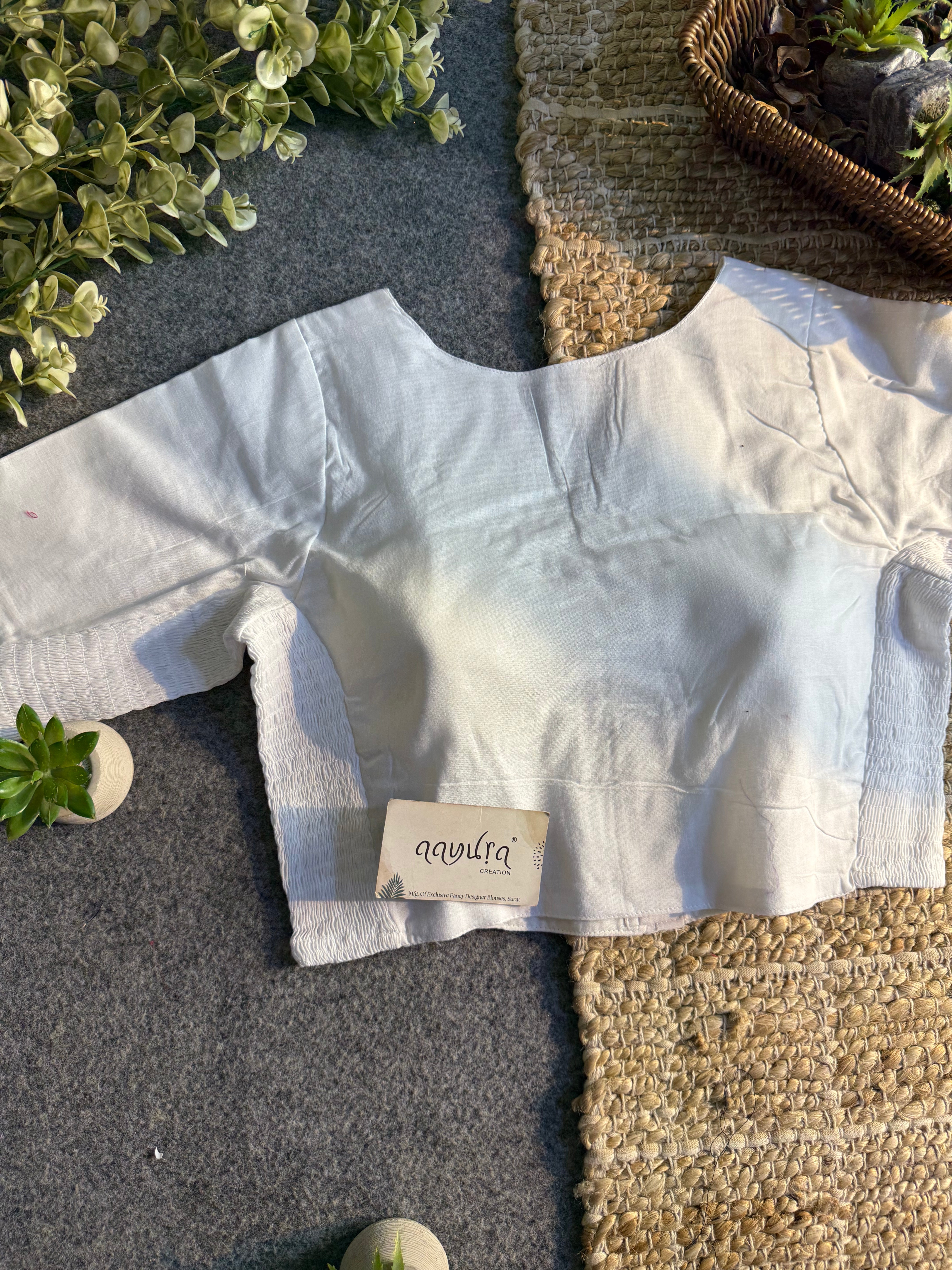 Comfort Fit Cotton Blouse 2