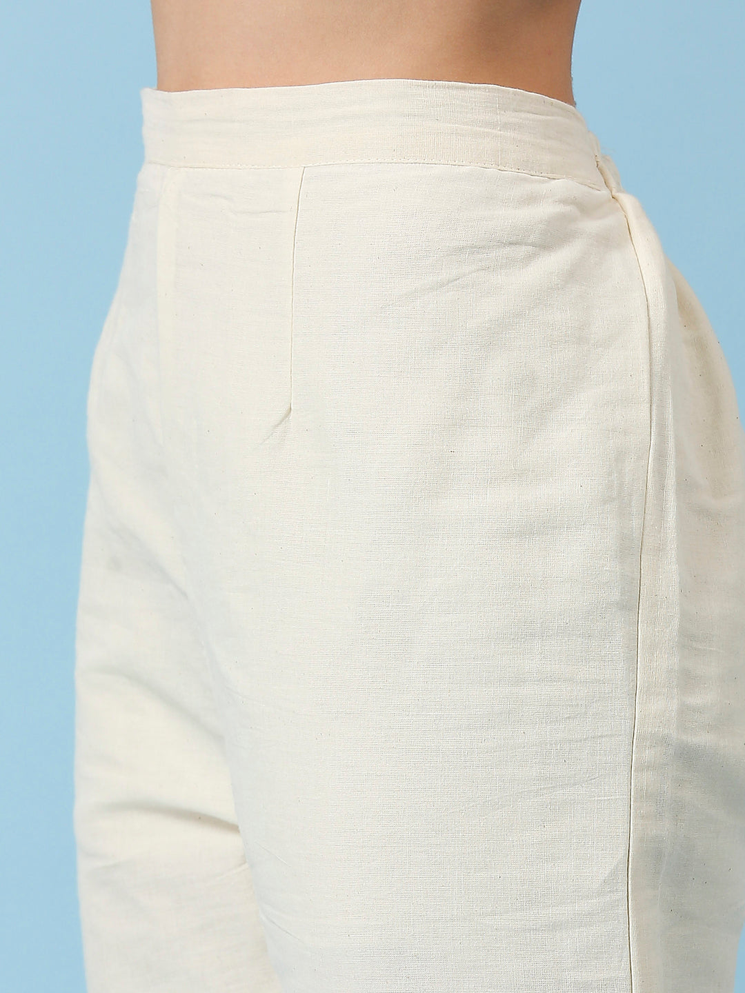 Embroidered Khadi Cotton Summer Top