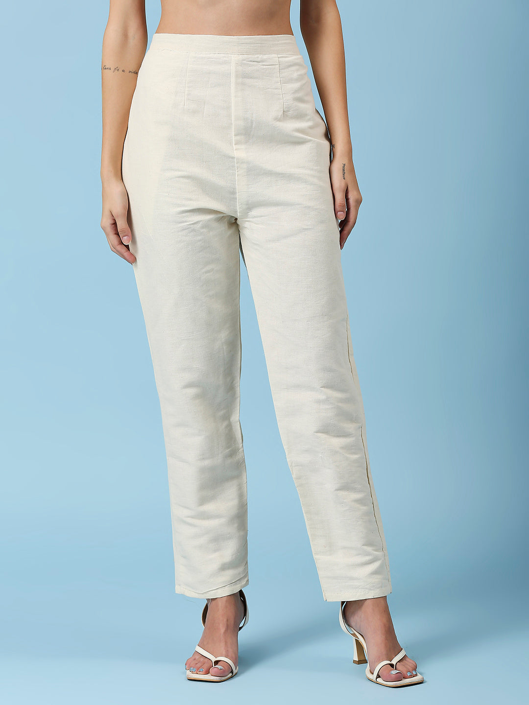 Embroidered Khadi Cotton Summer Top