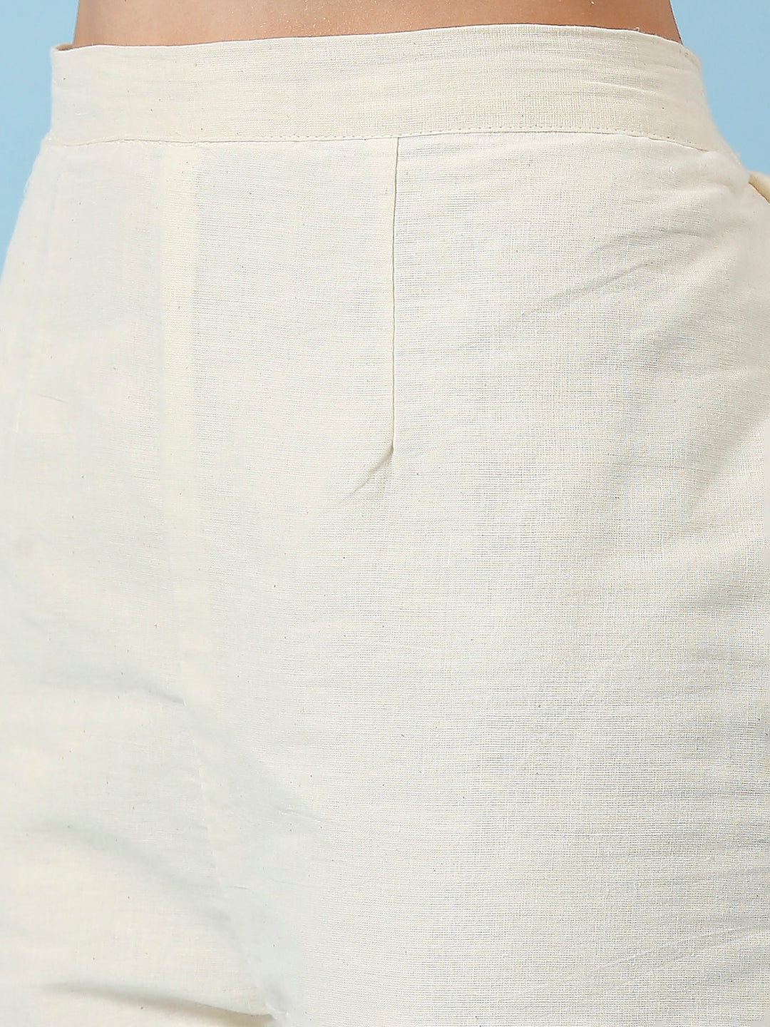 Embroidered Khadi Cotton Summer Top