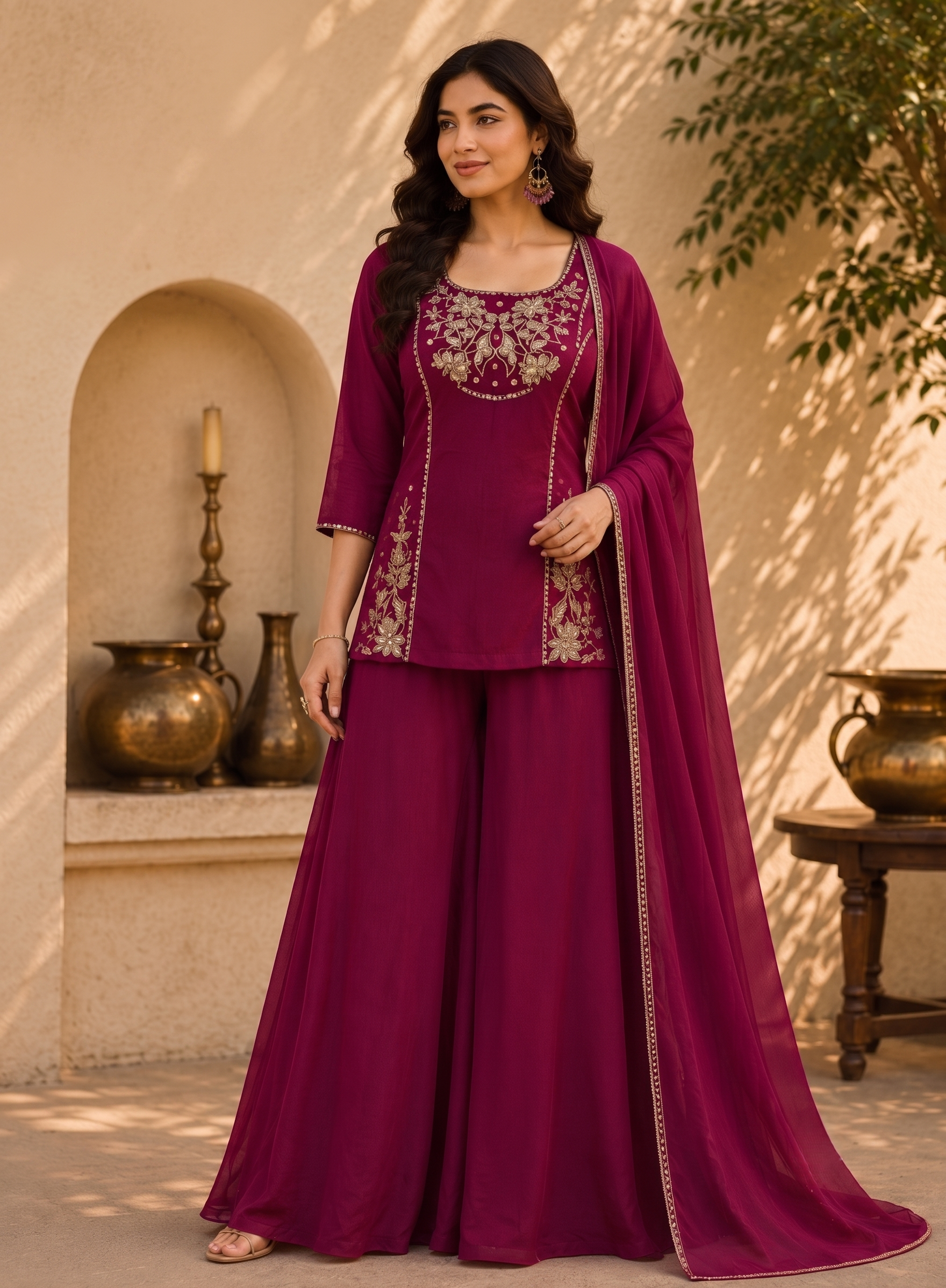 Ruhani Mal 2 Tone Designer Set
