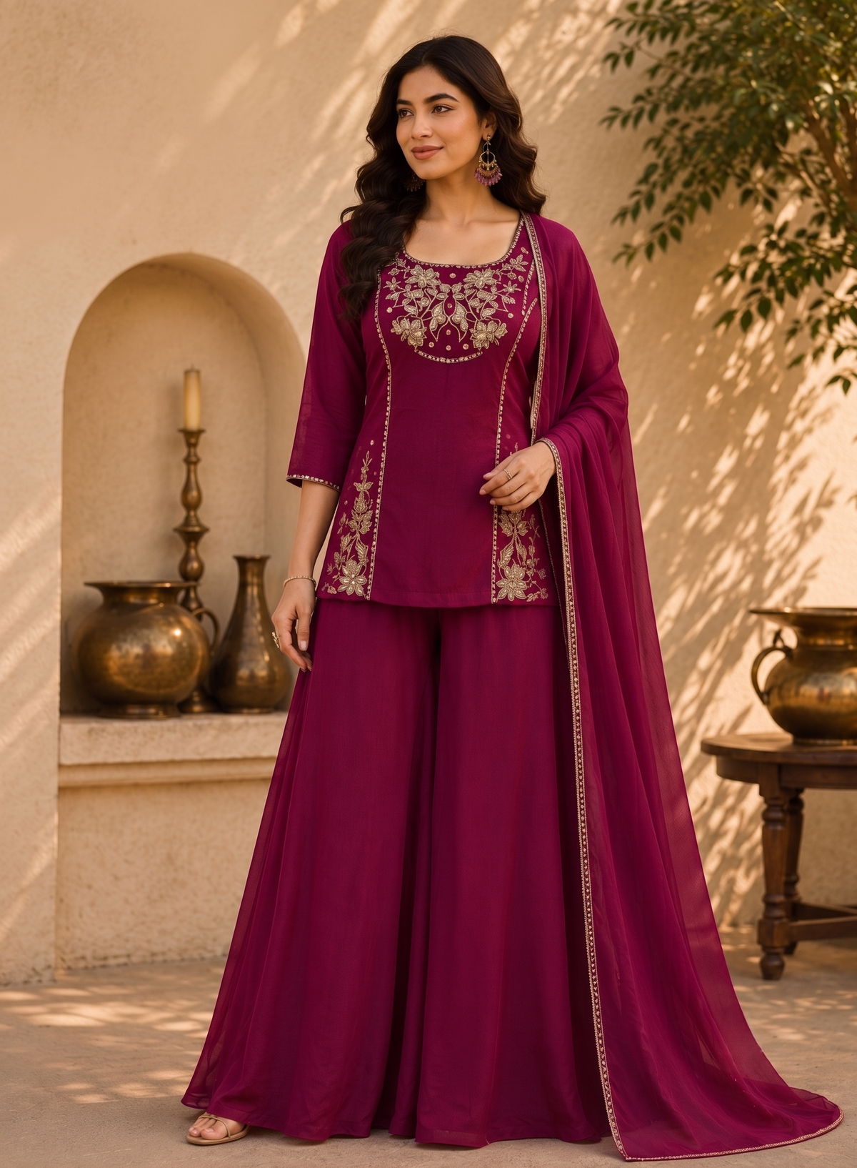 Ruhani Mal 2 Tone Designer Set