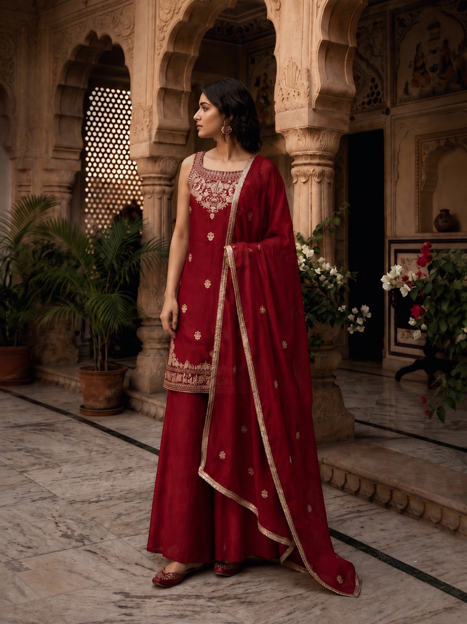 Mehreen Rangoli Crush Co-Ord Set