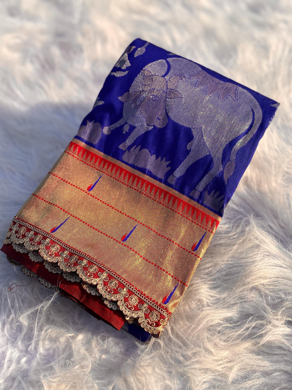 Riwaayat Premium Border Silk Saree