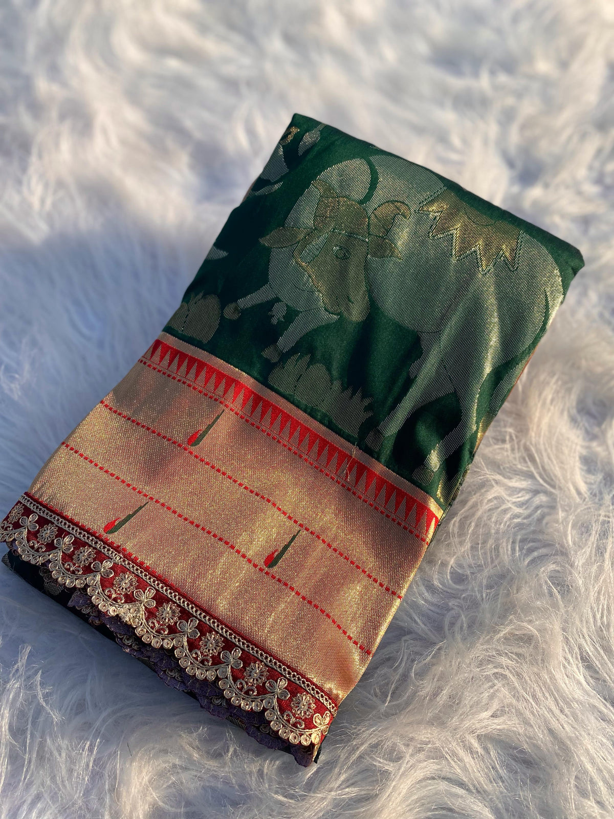 Riwaayat Premium Border Silk Saree