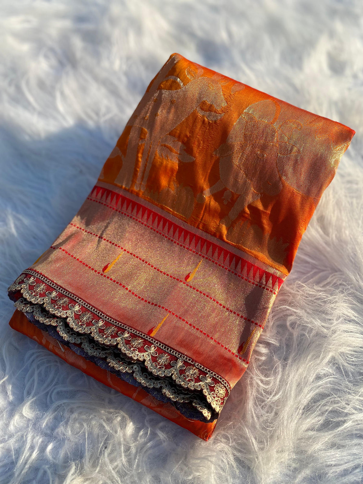 Riwaayat Premium Border Silk Saree