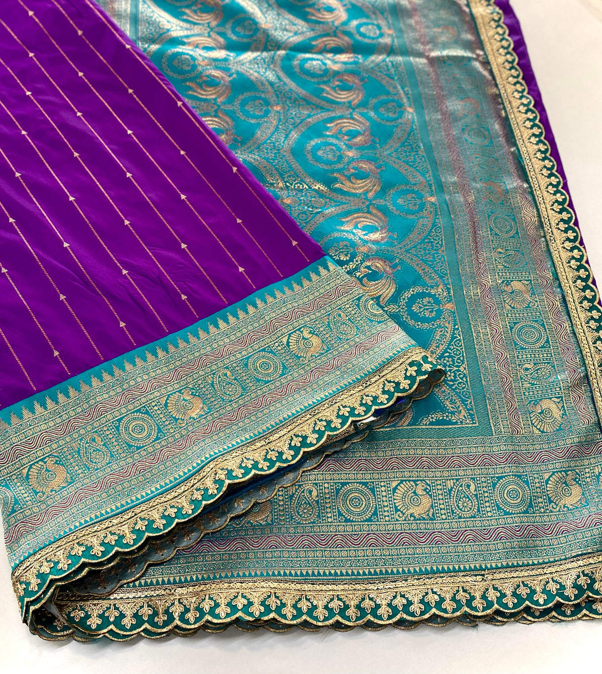 Mahalakshmi Border Paithani Silk Saree