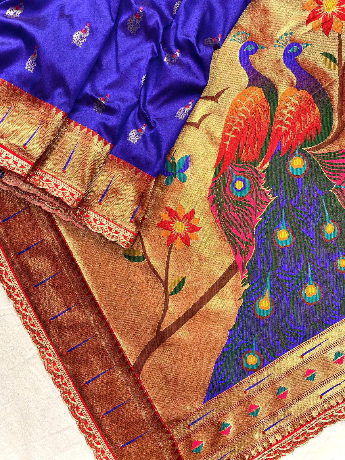 Shahi Zari Pallu Premium Border Silk Saree