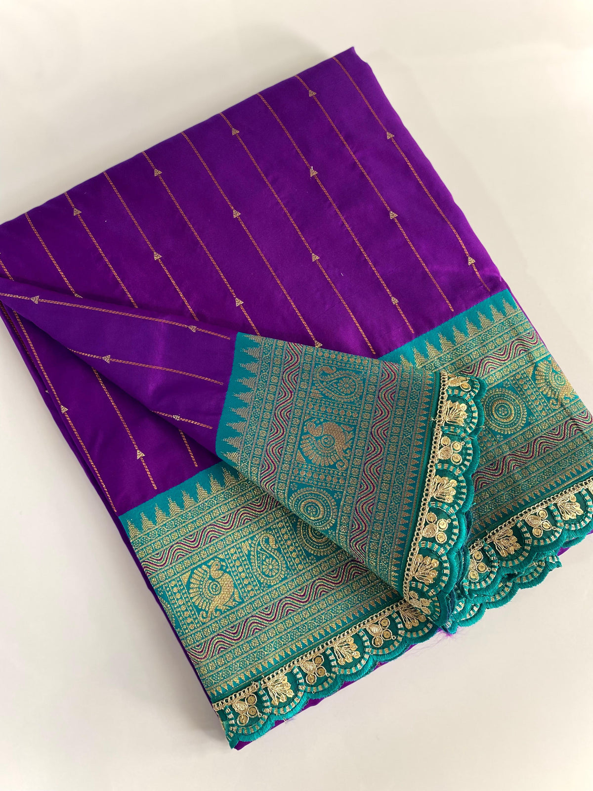 Mahalakshmi Border Paithani Silk Saree