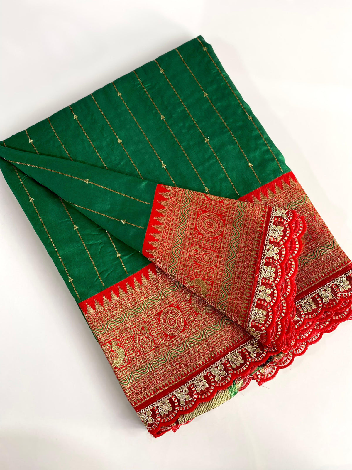 Mahalakshmi Border Paithani Silk Saree