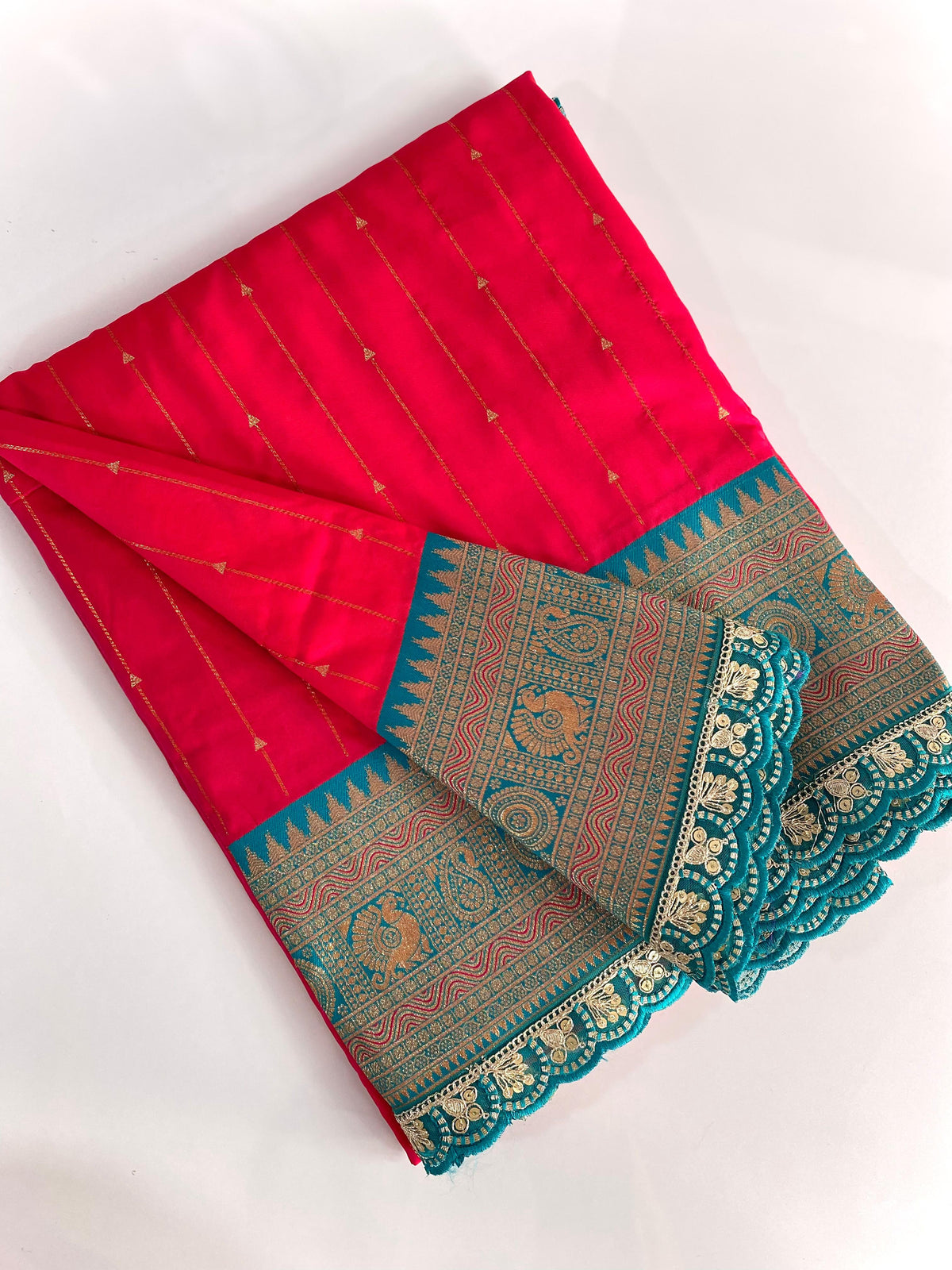 Mahalakshmi Border Paithani Silk Saree