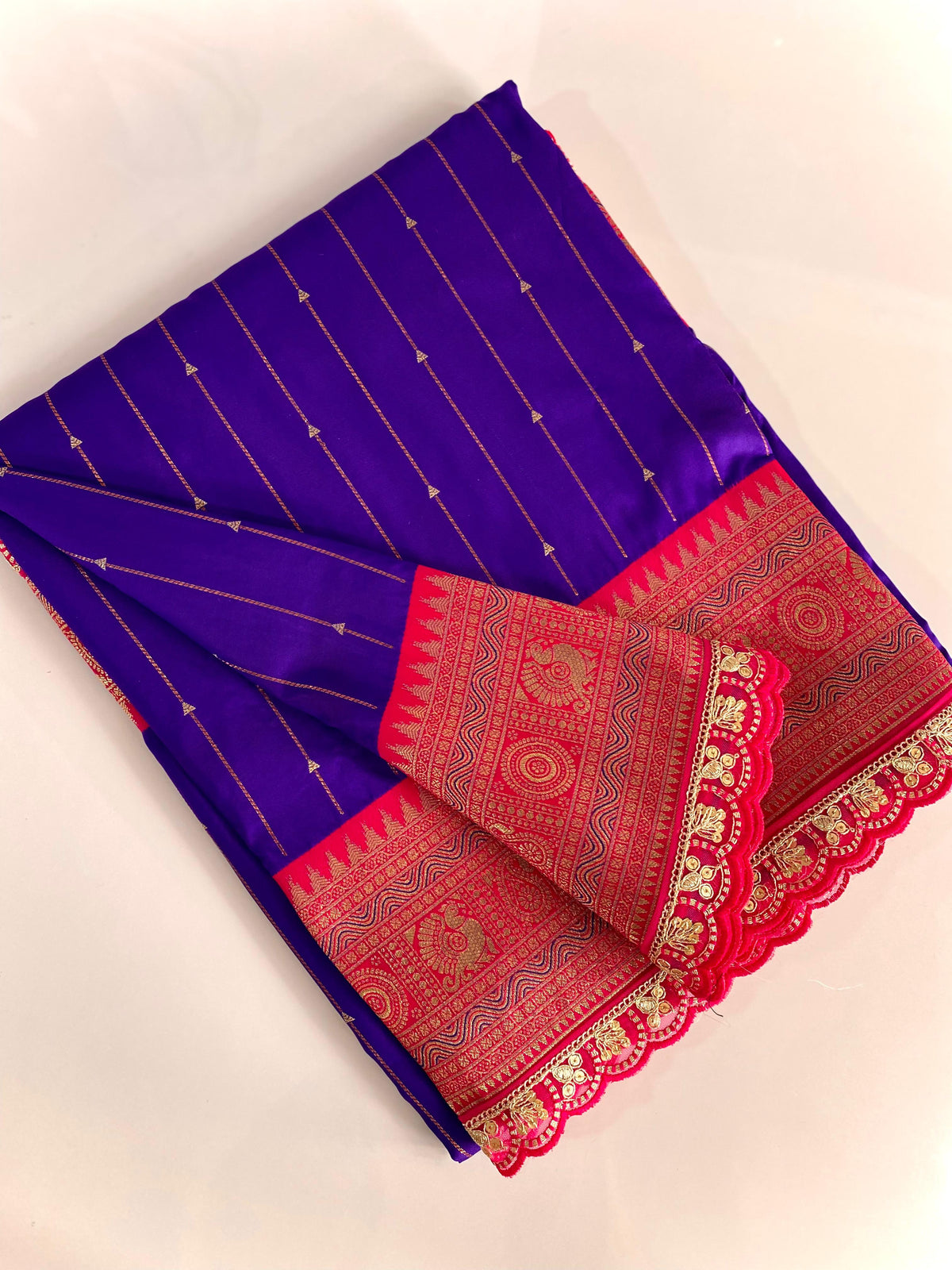 Mahalakshmi Border Paithani Silk Saree