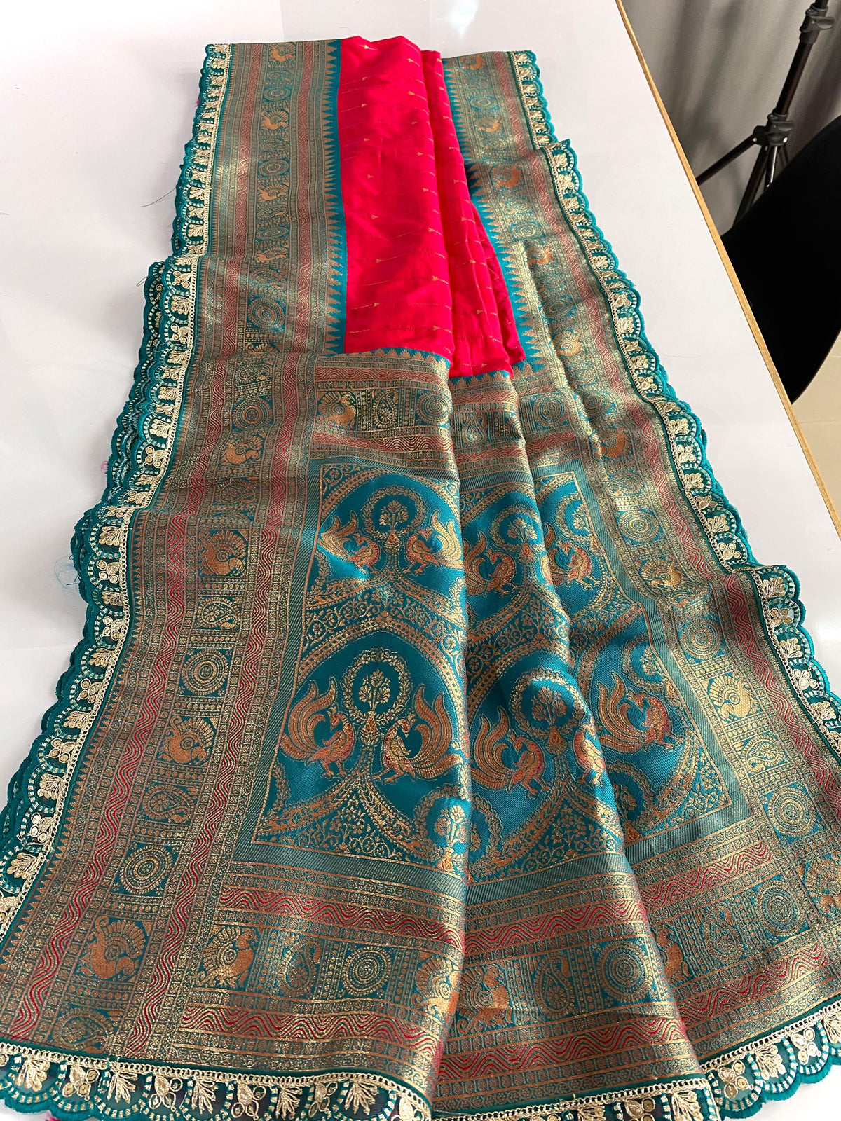 Mahalakshmi Border Paithani Silk Saree