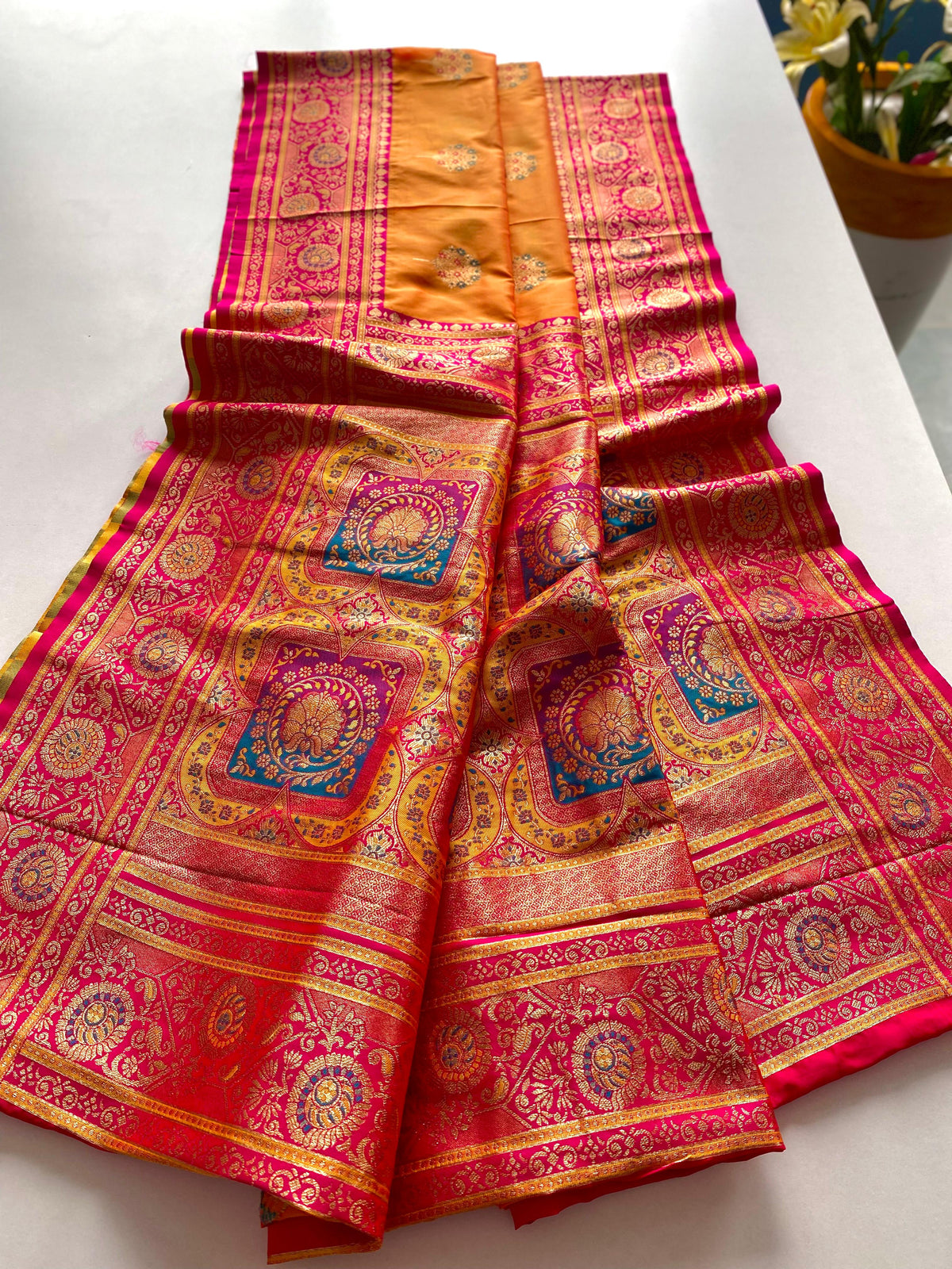 Revati Premium Woven Banarasi Saree