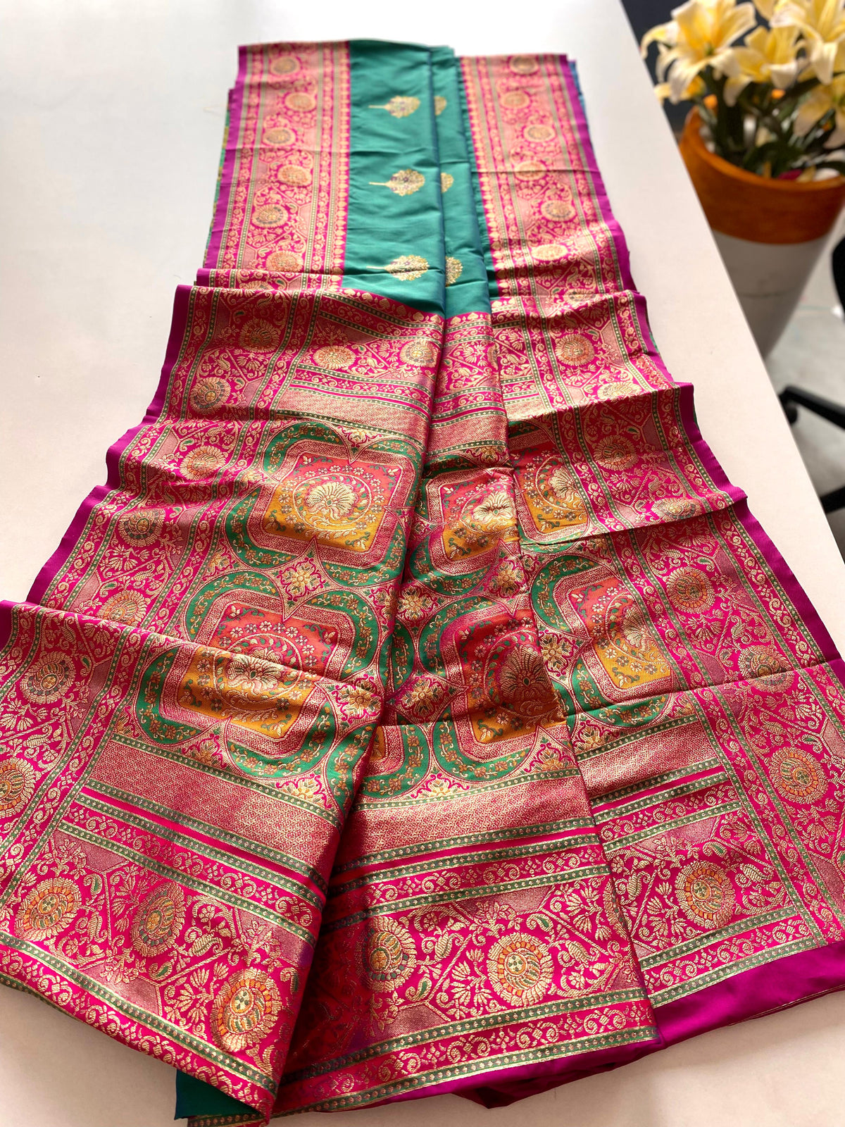 Revati Premium Woven Banarasi Saree