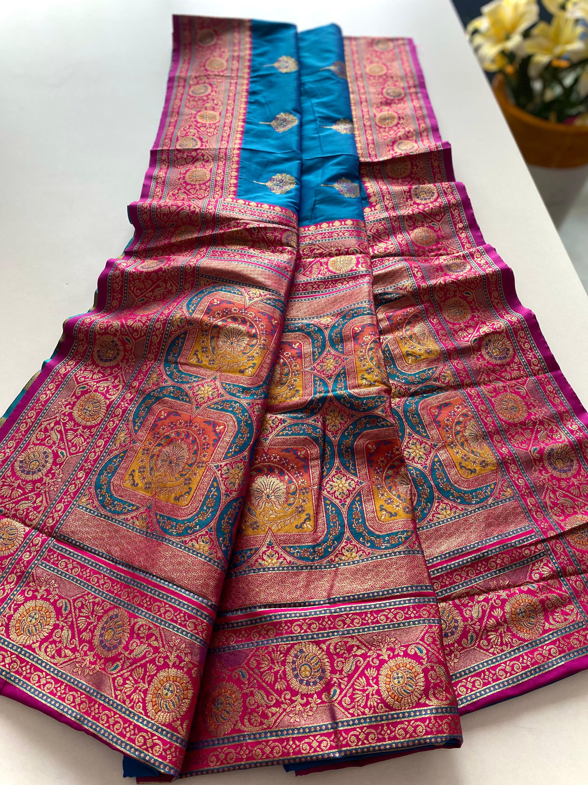 Revati Premium Woven Banarasi Saree