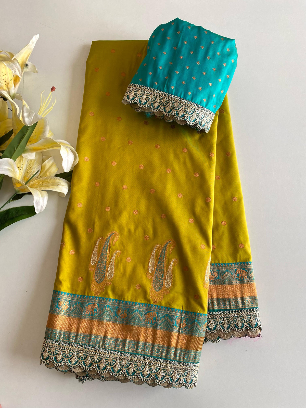 Rajeshwari Pure Paithani Border Silk Saree