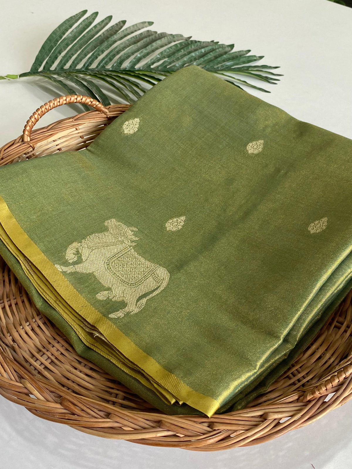 Madhuri Premium Zari Tissue Saree
