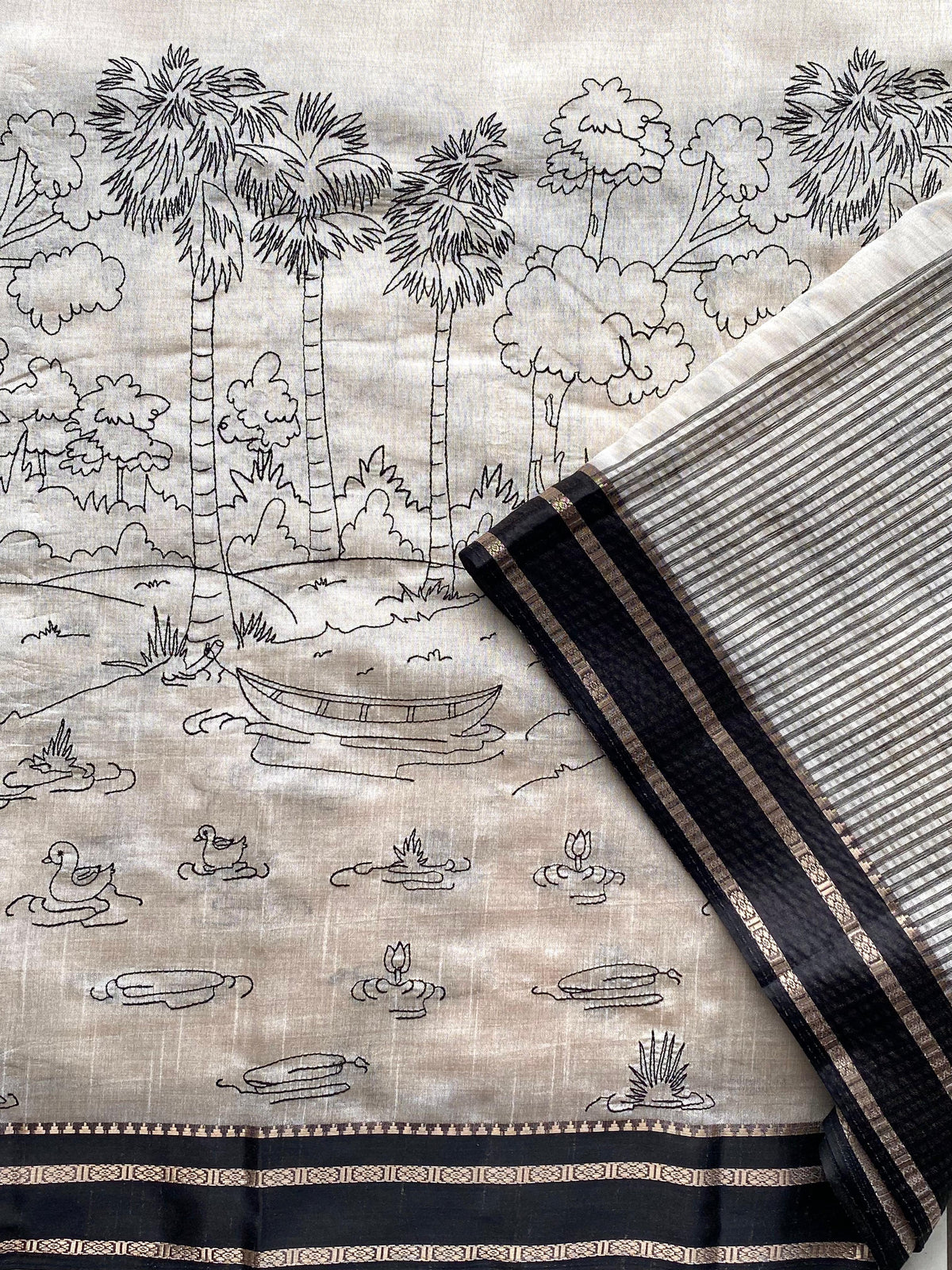 Pure Handloom Cotton Silk Saree