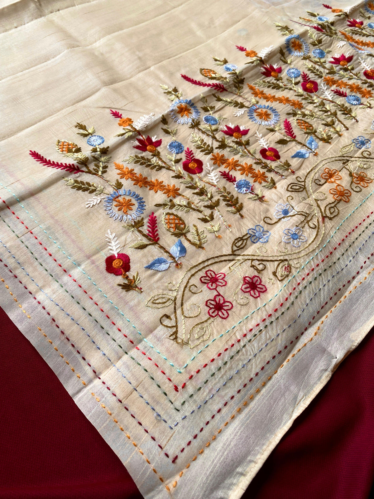 Aarohi Rich Pure Tussar Silk Saree
