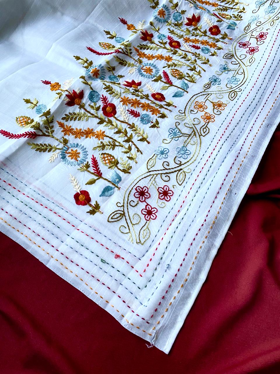 Aarohi Rich Pure Tussar Silk Saree