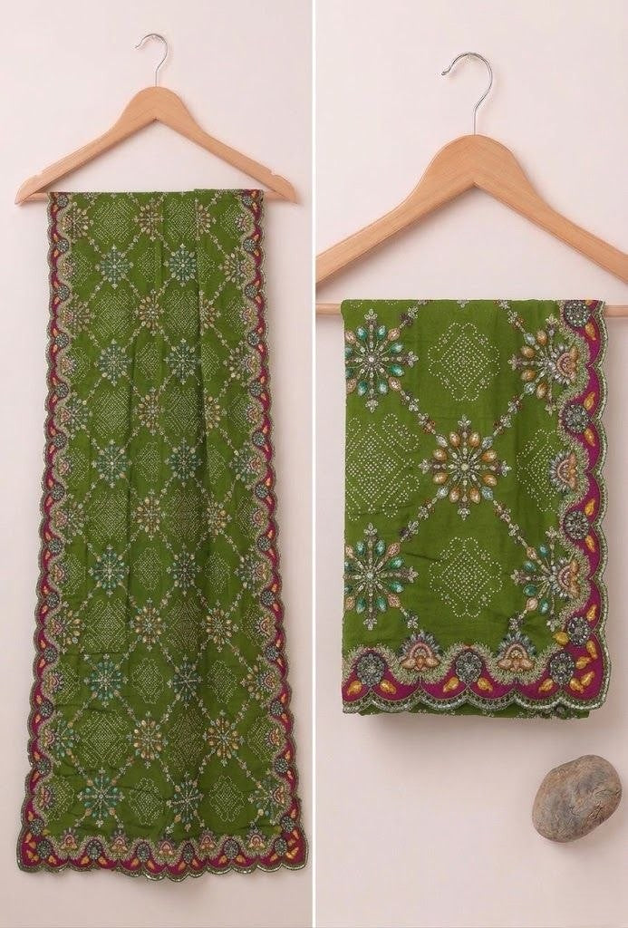 Leher Premium Chinon Dupatta