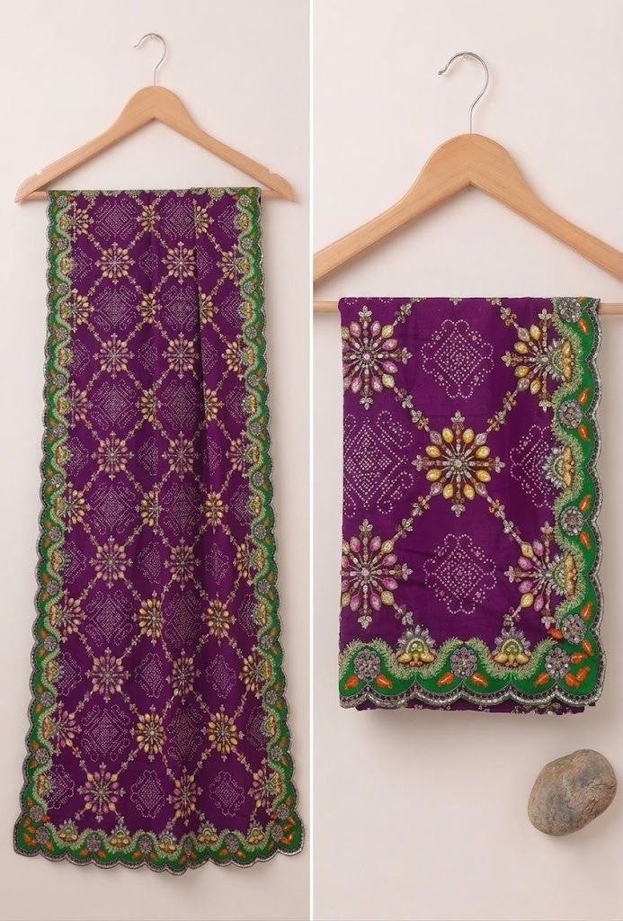 Leher Premium Chinon Dupatta