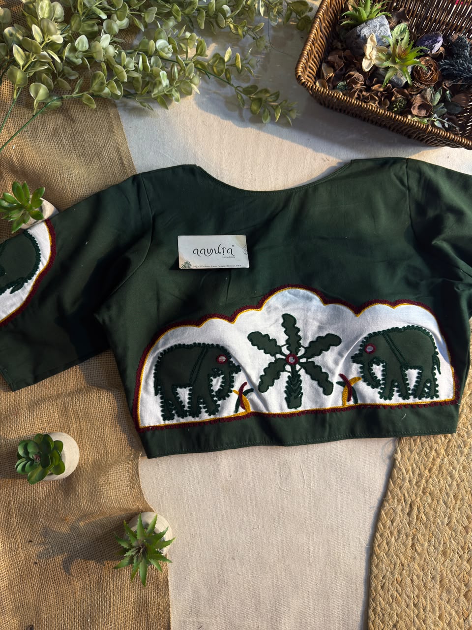Elegance Cotton Blouse
