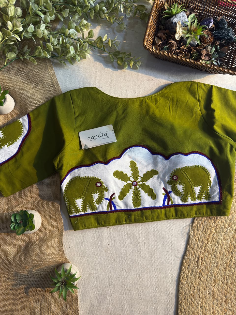 Elegance Cotton Blouse